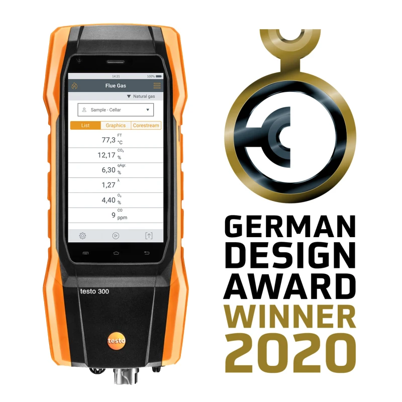 testo 300 - 烟气分析仪通用型基础款