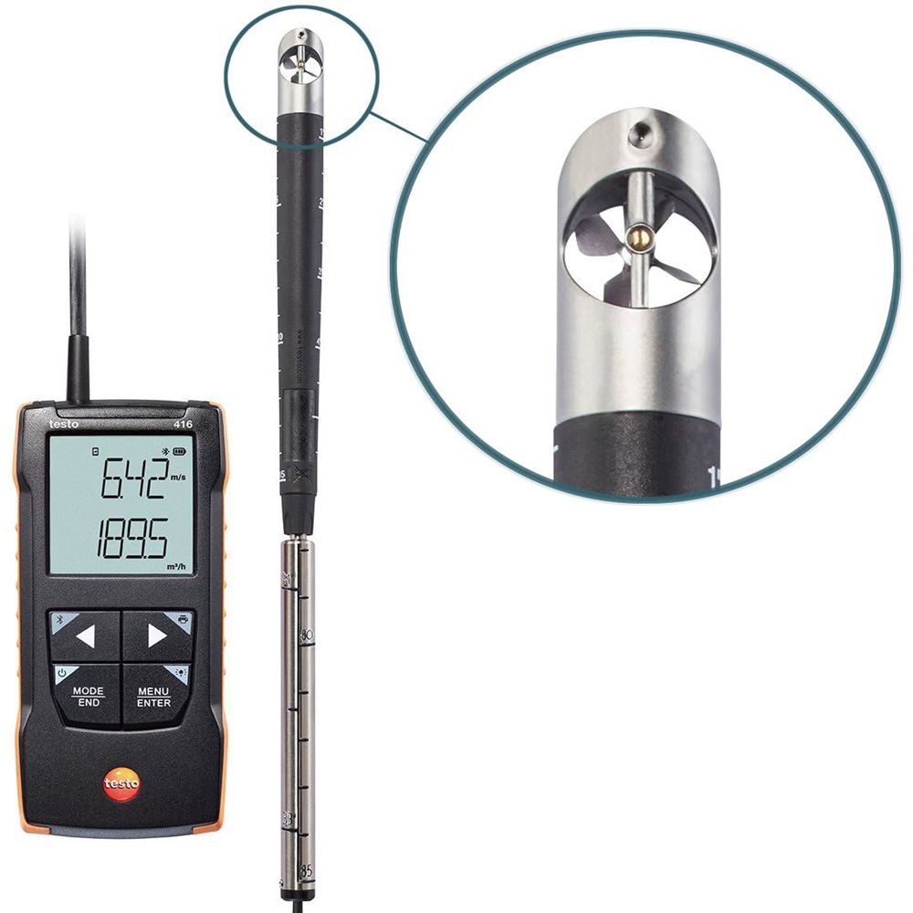 testo 416 -数字叶轮风速计