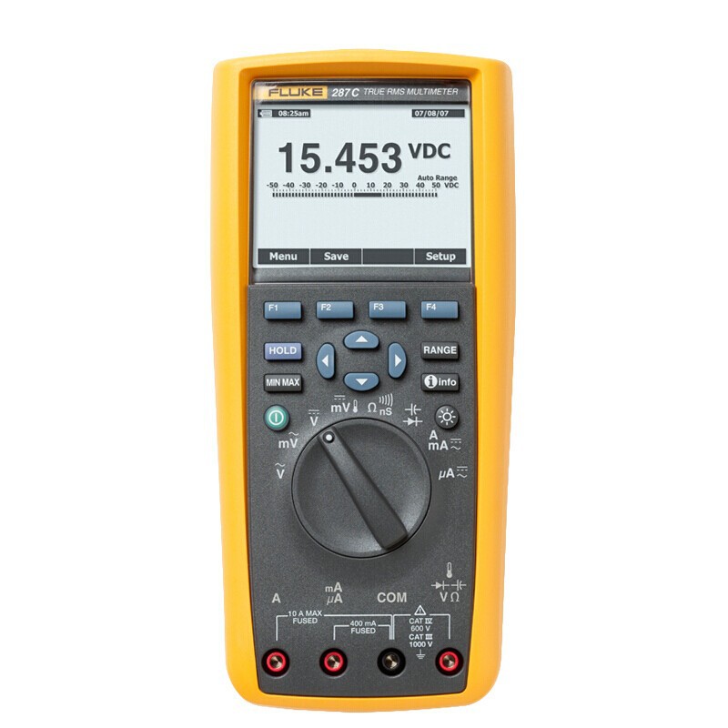 Fluke 287-真有效值电子记录万用表