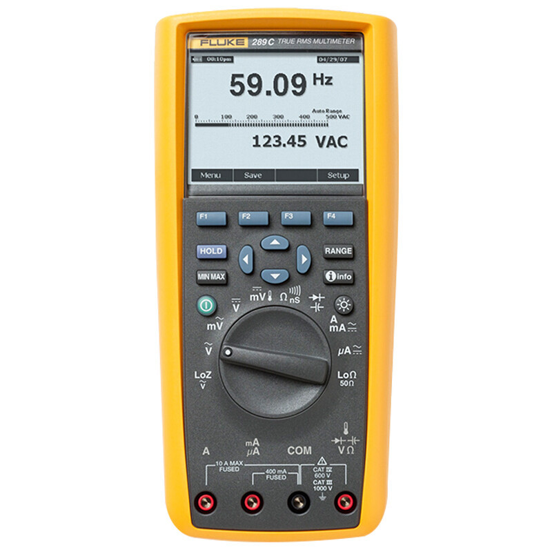 Fluke 289-真有效值工业用记录万用表